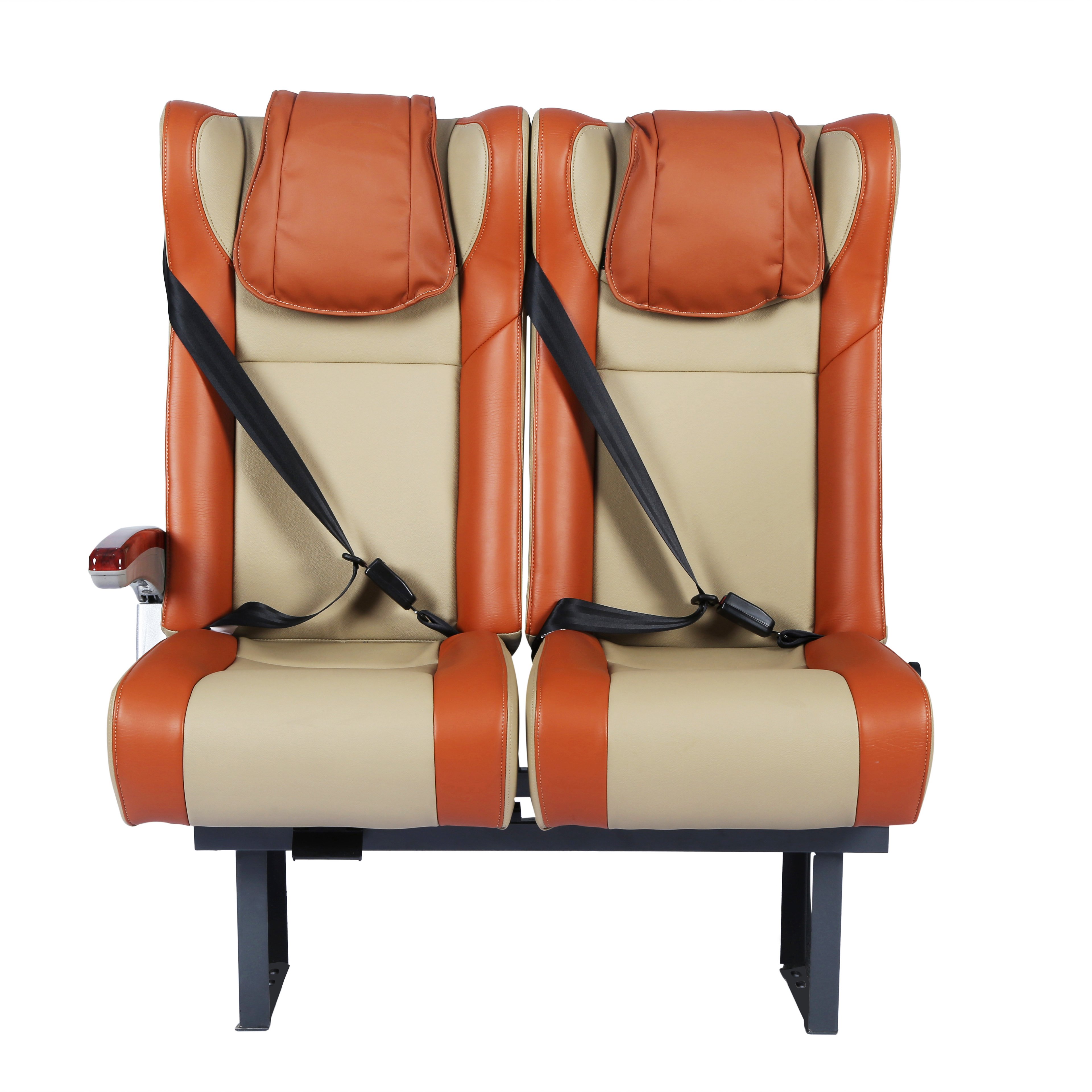 YLC Aero Leather Bus Seat First-Class Reclining & Folding Design Made for Toyota Vehicles